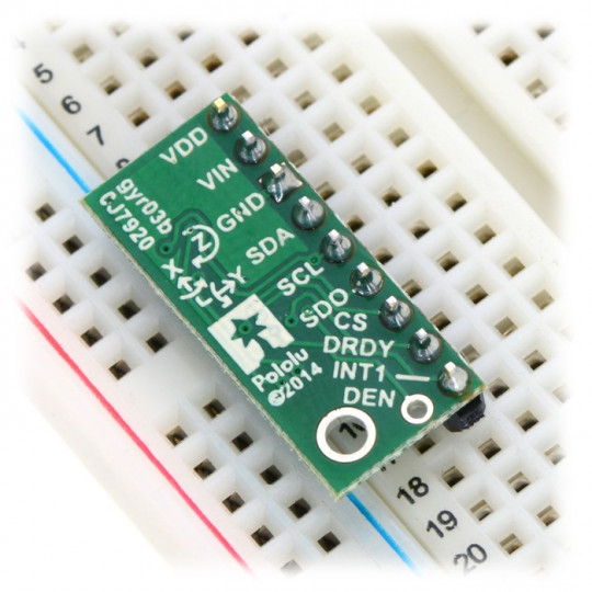 L3GD20H 3-осьовий цифровий гіроскоп I2C SPI - Pololu 2129