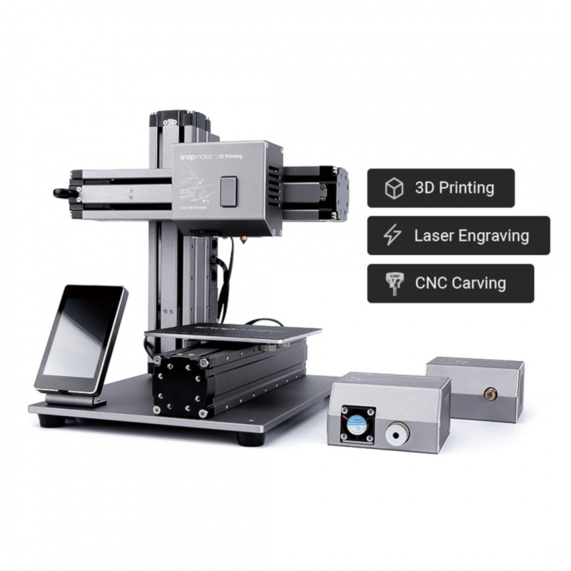Drukarka 3D Snapmaker v1 3w1 - moduł lasera, CNC, druk 3D + obudowa
