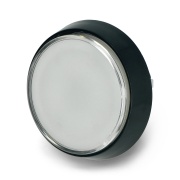Arcade Push Button 60mm czarna obudowa - biały z