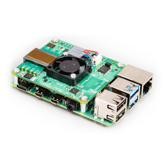 Raspberry Pi PoE+ HAT — Power over Ethernet для Raspberry Pi 4B/3B+ — SC1022