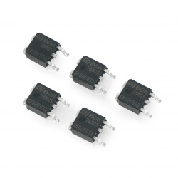 Stabilizator 5V L78M05CDT - SMD TO252 - 5szt.