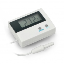Termometr z sondą zewnętrzną i wyświetlaczem LCD od -50°C do 80°C -...