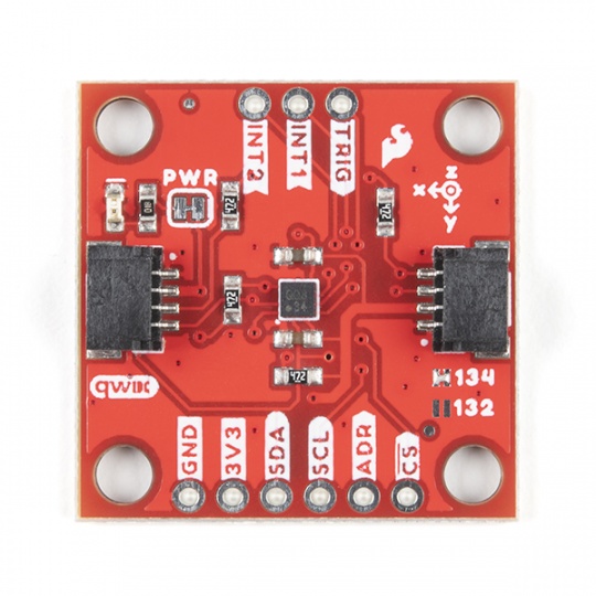 KX134 - 3-осьовий акселерометр I2C Qwiic - SparkFun SEN-17589