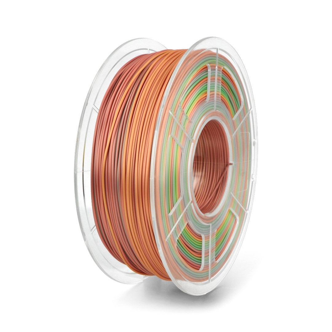 Filament Sunlu PLA+ Silk 1,75mm 1kg - Rainbow