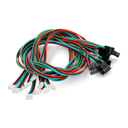 DFRobot Gravity - Кабель для подключения датчика к Arduino - 4-контактный - I2C/UART - 50 см - 10 шт. - FIT0773