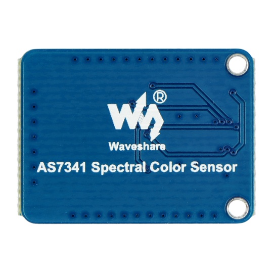 AS7341 - Багатоканальний датчик світла та кольору - I2C - Waveshare 19564