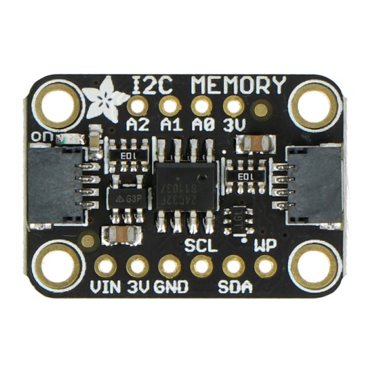 Модуль памяти EEPROM - 24LC32 - 32 Кбит / 4 КБ - STEMMA QT / Qwiic - Adafruit 5146