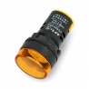 Kontrolka 230V AC - 28mm - żółta