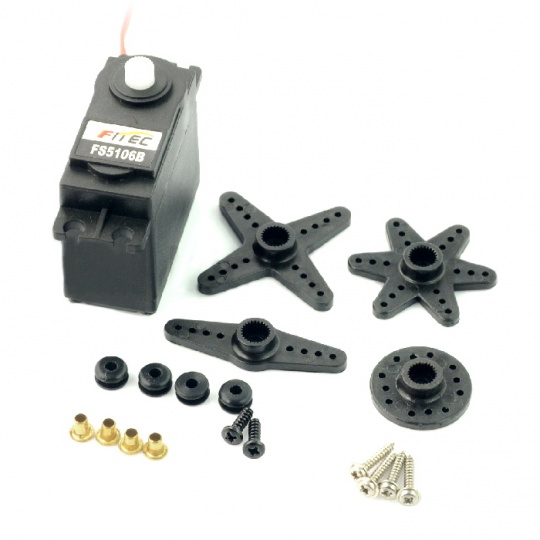 Сервопривід Feetech FS5113R - стандартний безперервний режим роботи 360 градусів