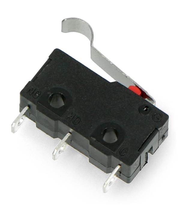 Wyłącznik czujnik krańcowy mini z dźwignią - WK621 - 5 szt.