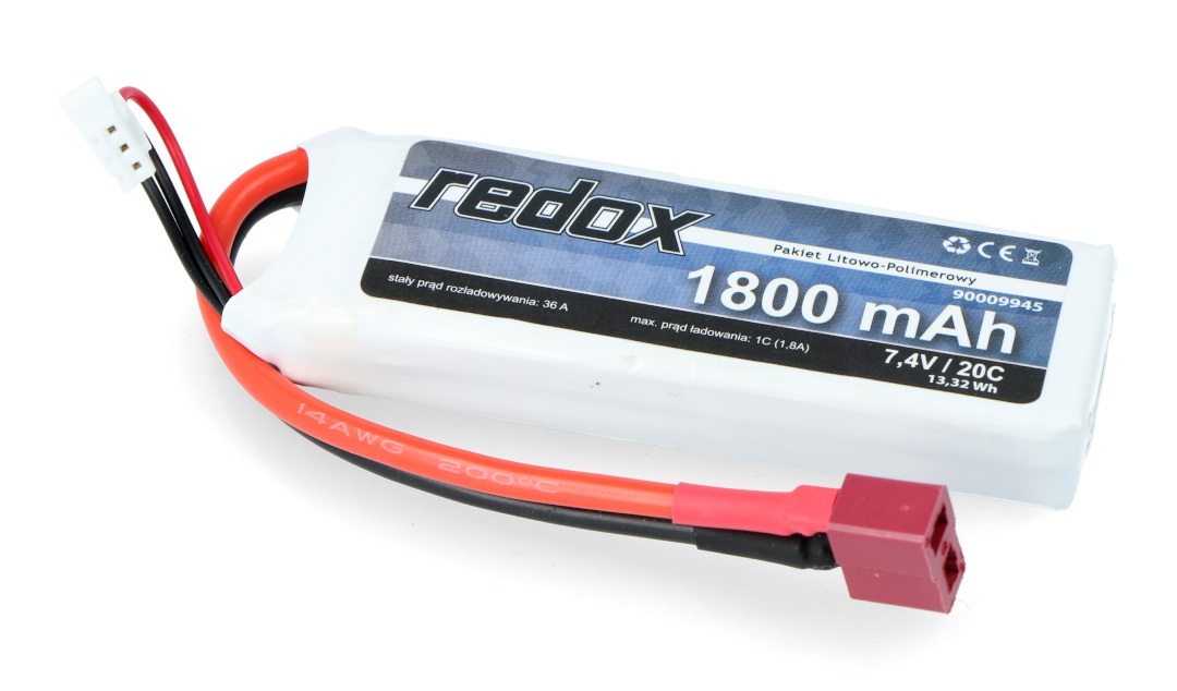 Pakiet Li-Pol Redox 1800 mAh