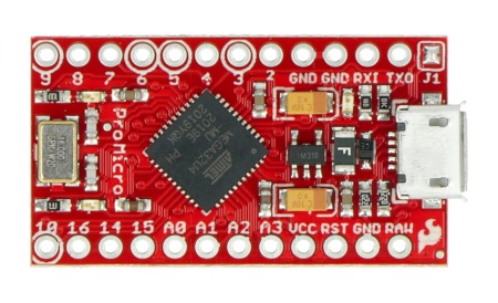 Pro micro 5V/16MHz - SparkFun Arduino