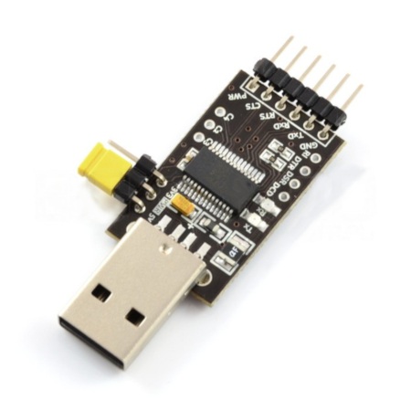 Konwerter USB - UART oparty na układzie FT232