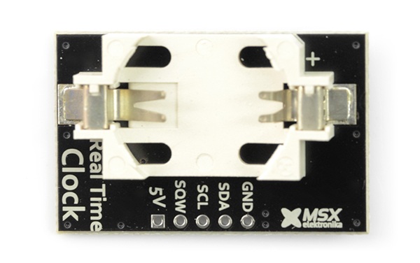 MSX RTC DS1307 I2C - zegar czasu rzeczywistego + bateria