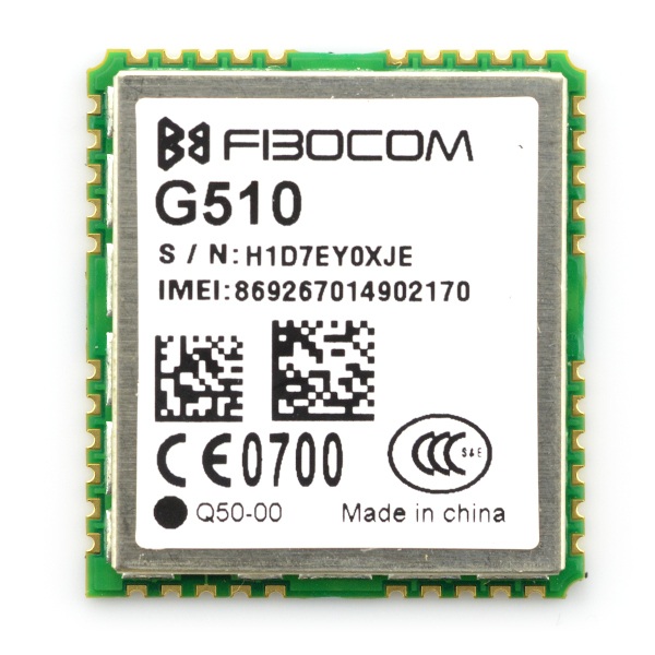 Moduł GSM/GPRS Fibocom G510 Q50-00 - UART