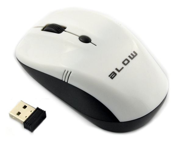 Mysz optyczna bezprzewodowa Blow MB-10 z odbiornikiem USB
