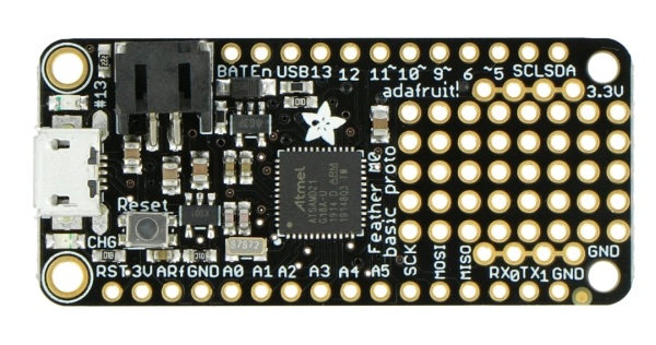 Adafruit Feather M0 proto - 32 bit, arduino, moduł,kontroler,