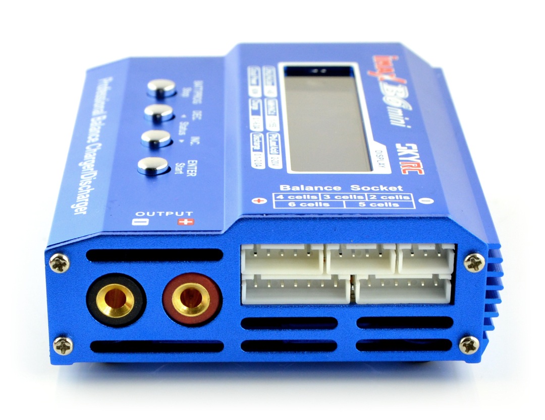 Ładowarka Li-Pol/Li-Ion/Li-Fe/Ni-Cd/Ni-MH z balanserem SkyRC IMAX B6 mini USB