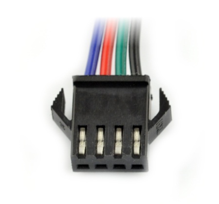 Konektor do taśm i pasków LED  RGB - wtyk