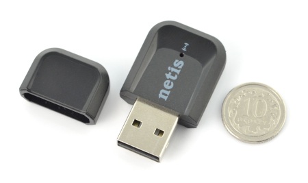 Karta sieciowa WiFi USB N 300Mbps Netis WF2123 - dla Raspberry Pi
