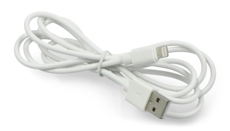 Przewód USB A - Lightning do iPhone / iPad / iPod - Blow - biały 1,5 m