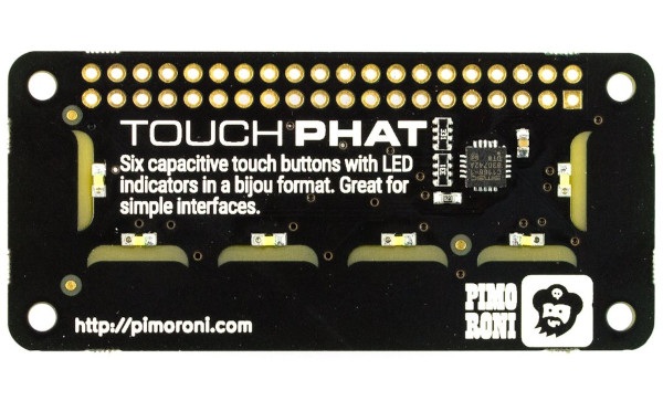 Touch pHAT - nakładka z dotykiem pojemnościowym dla Raspberry Pi
