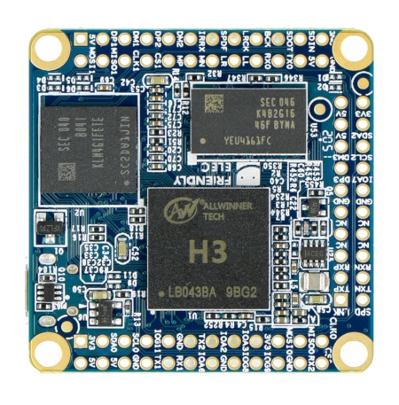 NanoPi NEO Core Allwinner H3 Quad-Core 1,2Ghz + 256MB RAM