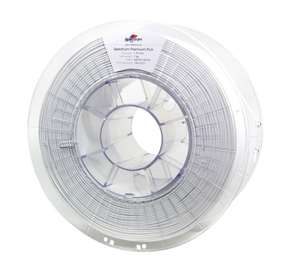 Filament Spectrum PLA 1,75mm 1kg - Arctic White