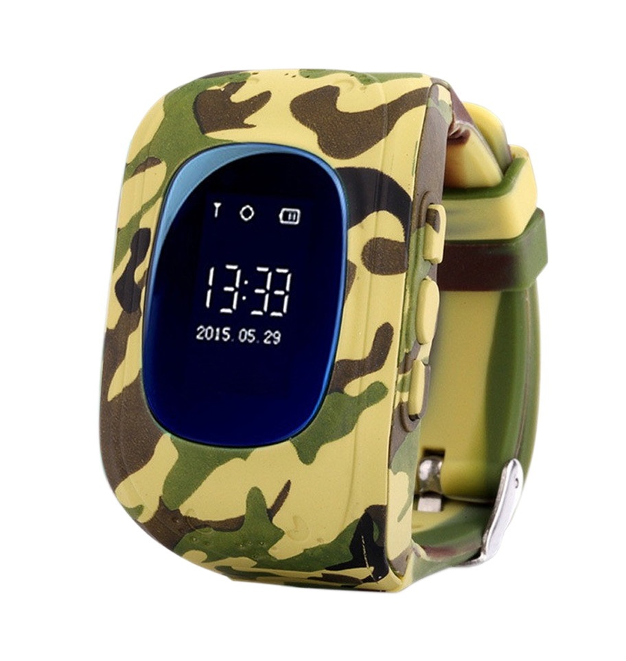 Zegarek dla dzieci z lokalizatorem GPS - Military