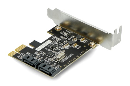 ROCKPro64 - Karta rozszerzeń 2x SATA3 na PCI-e