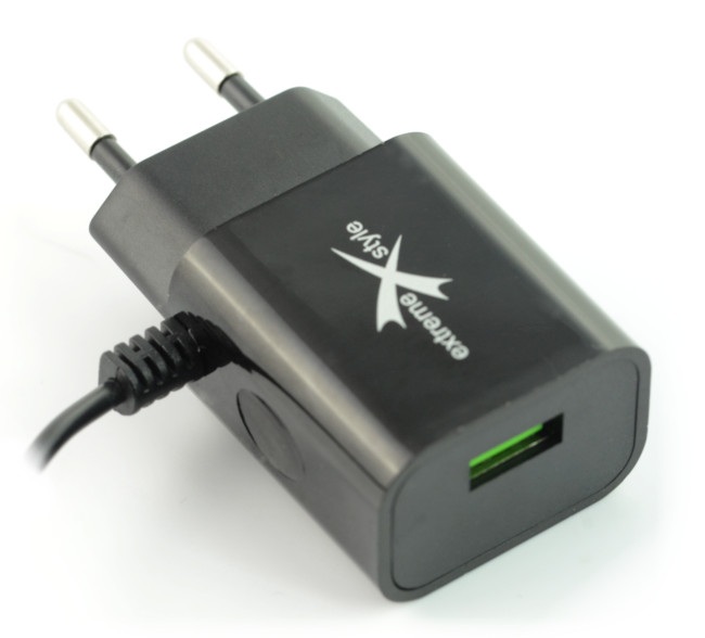Zasilacz Ampere ATCMU24B microUSB +USB