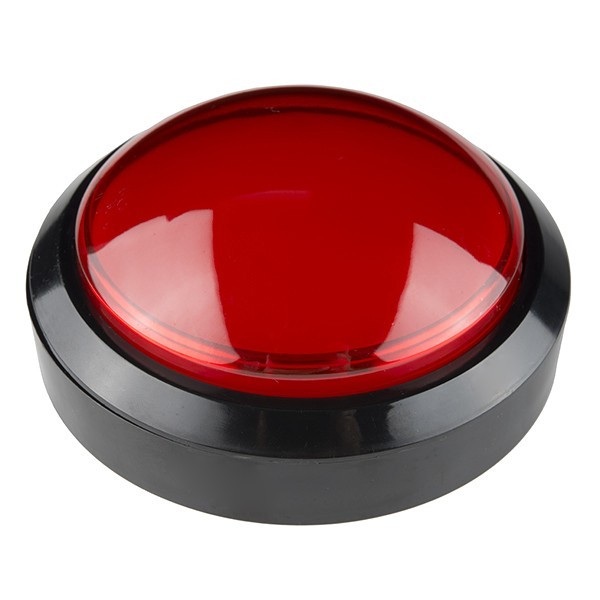 Big Push Button 10cm - czerwony (wersja eko2)