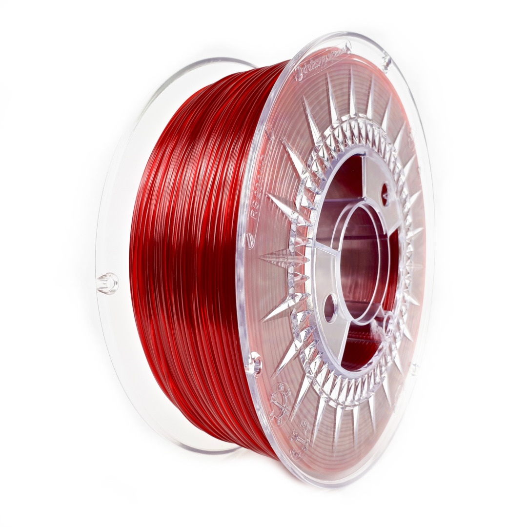 Filament Devil Design PER-G 1,75 mm 1 kg -Ruby Red Transparent
