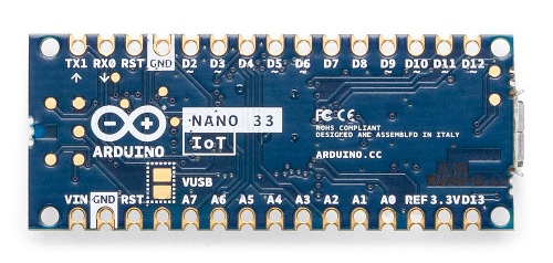 Wyprowadzenia Arduino Nano 33 IoT