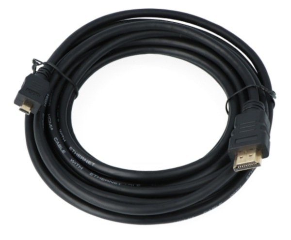 Przewód pozłacany Goobay High Speed HDMI z obsługą Ethernet wtyk HDMI(typ A) - micro HDMI (typ D)