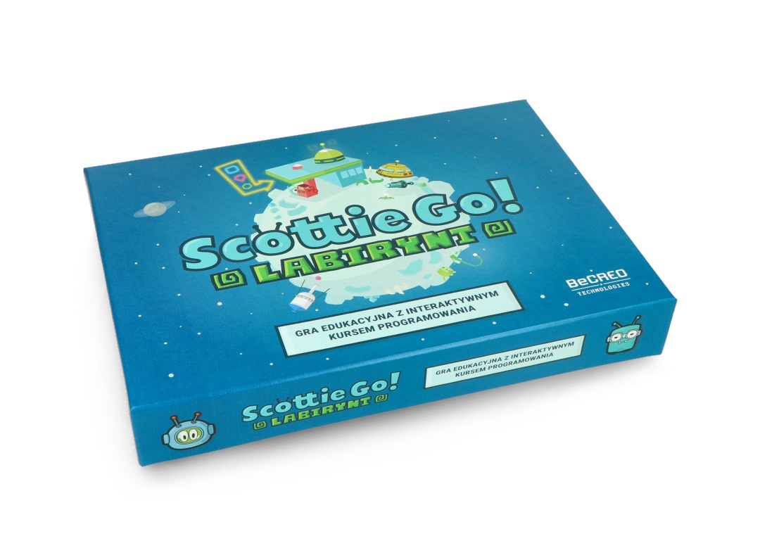 Scottie Go! Labirynt - multimedialna gra edukacyjna + aplikacja Android/iOS/Windows