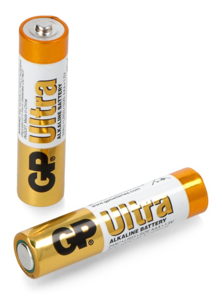 Bateria AAA (R3 LR03) alkaliczna GP Ultra Alkaline - 2 szt.