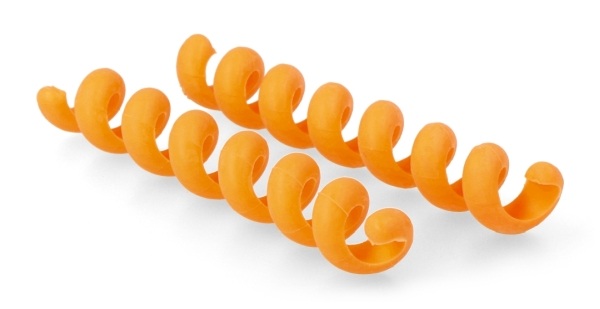 Organizer do przewodów Blow - elastyczna sprężyna pomarańczowa - 2szt.