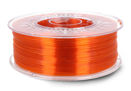 Filament Devil Design PET-G 1,75mm 1kg - Dark Orange transparent
