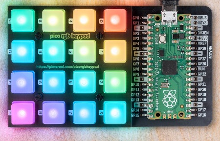 Stwórz autorski projekt świetlny z wykorzystaniem Pico RGB Keypad.