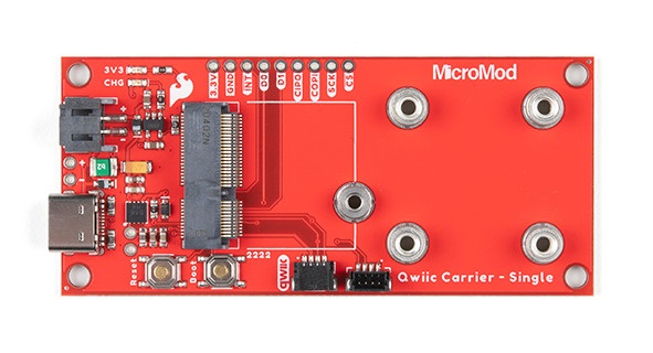 SparkFun MicroMod Qwiic Carrier Board Single