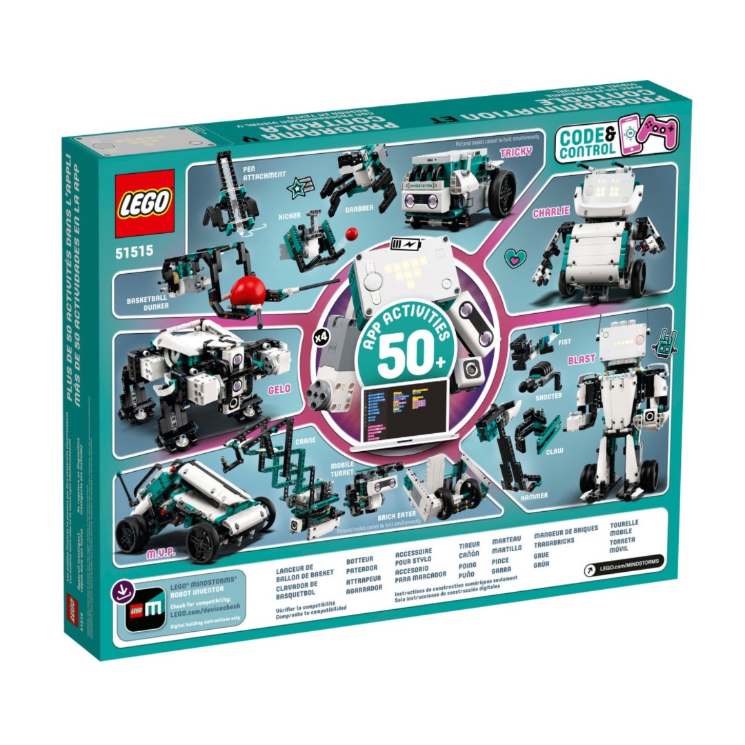 Lego Mindstorms EV3 - Wynalazca robotów 5w1 - Lego 51515