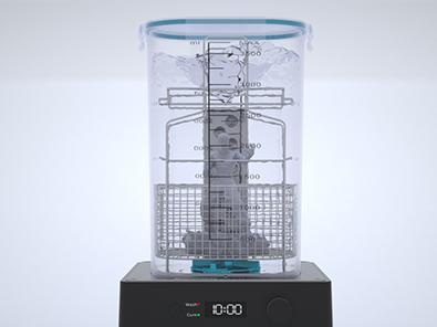 Funkcja mycia wydruków 3D