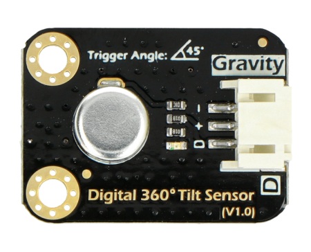 Gravity - Digital 360° Tilt Sensor - czujnik pochylenia do Arduino - DFRobot DFR0830.