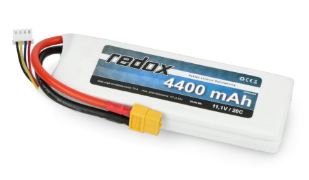 Pakiet Li-Pol Redox 4400mAh 20C 3S 11,1V