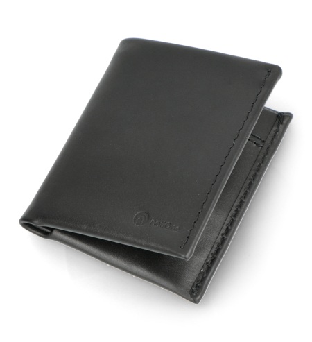 notiOne portfel z wbudowanym lokalizatorem - czarny.