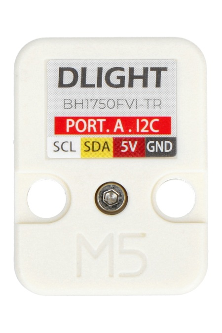 Czujnik natężenia światła otoczenia DLIGHT - BH1750FVI-TR - moduł rozszerzeń Unit do modułów deweloperskich M5Stack.