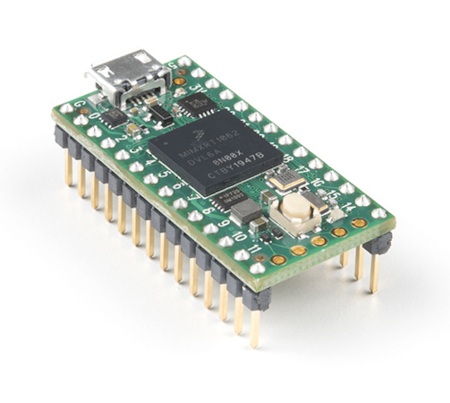Teensy 4.0 ARM Cortex-M7 - zgodny z Arduino - wersja ze złączami - SparkFun DEV-16997.