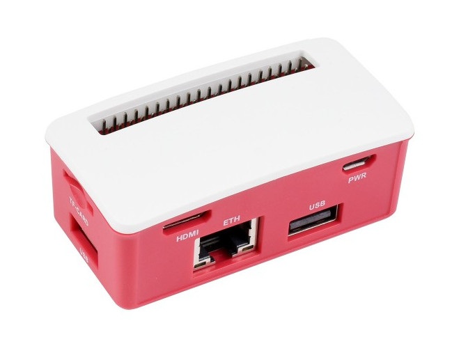 Hub 3x USB z gniazdem Ethernet z obudową do Raspberry Pi Zero