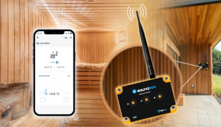 BleBox saunaBox Pro wersja z anteną